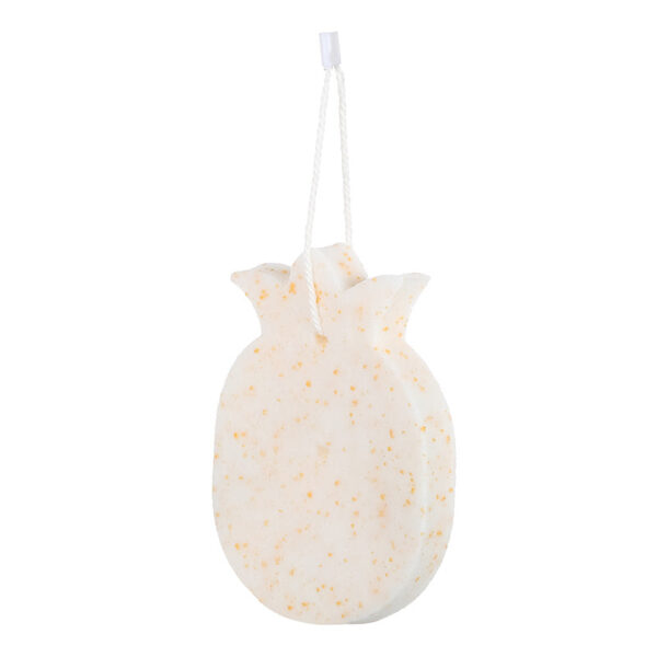 Fruit Series Facial Cleansing Puff (Pineapple). - Image 3
