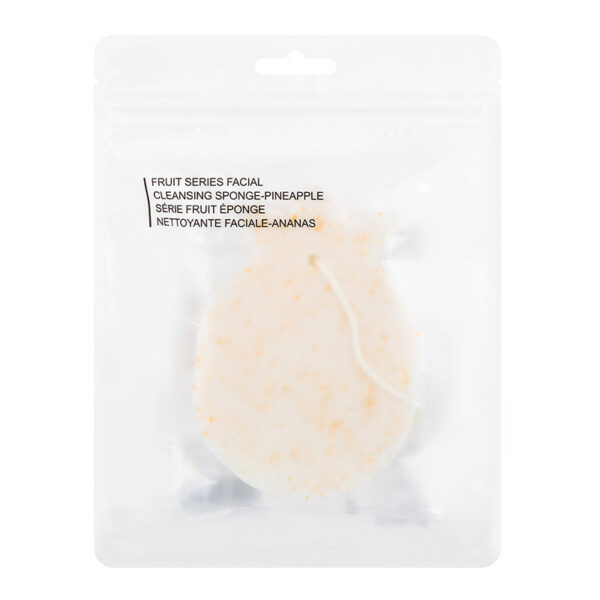 Fruit Series Facial Cleansing Puff (Pineapple). - Image 4