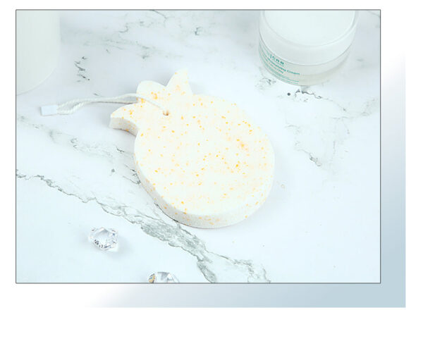 Fruit Series Facial Cleansing Puff (Pineapple). - Image 9