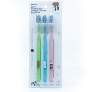 We Bare Bears Collection 5.0 Soft Toothbrush (3 Count)