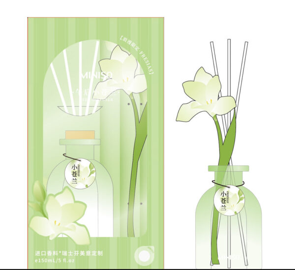 Flower World Reed Diffuser (Freesia,130 mL).