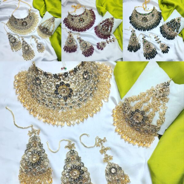Zircon Collar Bridal wedding Set