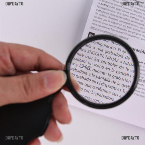 Mini Pocket Size Magnifying Glass Folding 50 mm. - Image 2