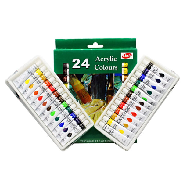Link Daya Acrylic Colour 12 ml Set Of 24 Pcs. - Image 3