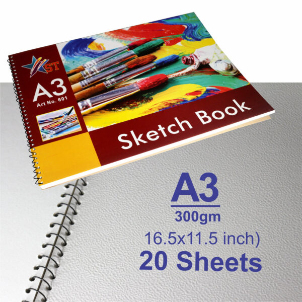 Sensa Sketchbook A3 20 Sheets No.601. - Image 4