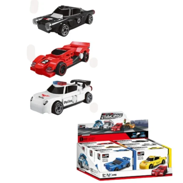 Building Blocks Pull-Back Car (B) (3 Assorted Models) (PDQ)