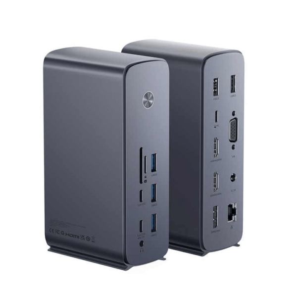 Baseus UnionJoy Pro17-Port Four-Screen Multifunctional HUB Docking Station - Image 2