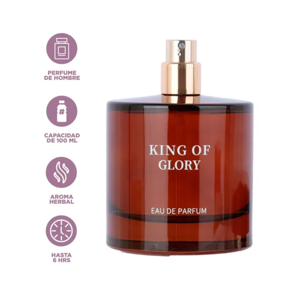King of Glory Eau de Men's Perfume 100ml - Image 4