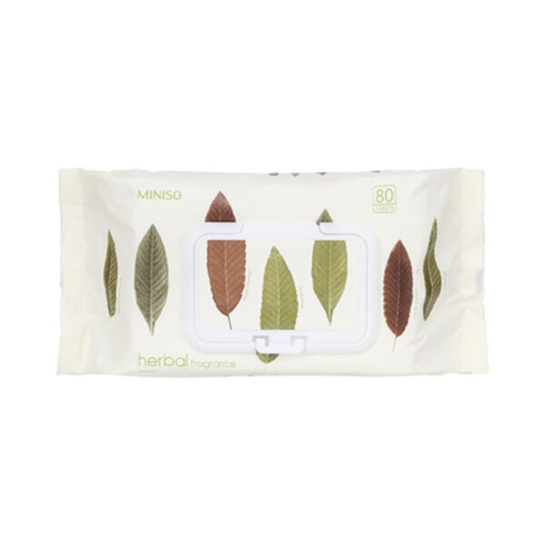 Herbal Fragrance Wipes 80 Sheets. - Image 7