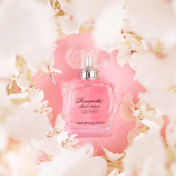 Romantic Pink Sakura Lady Perfume 45ML - Image 2
