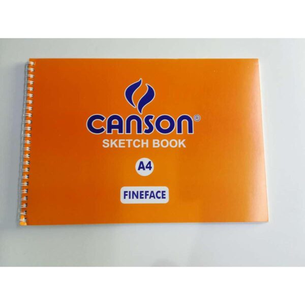 Canson Sketch Book Scholar Sheet Grain Paper (Size A4). - Image 2