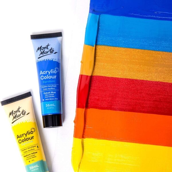 Mont Marte Acrylic Colour Paint 36 ml Set Of 36. - Image 2