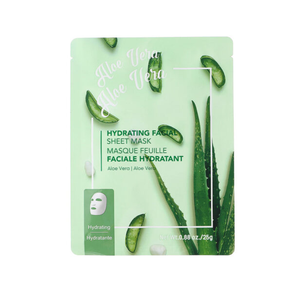 Pack Of 3 | Hydrating Facial Sheet Mask (Aloe Vera). - Image 2