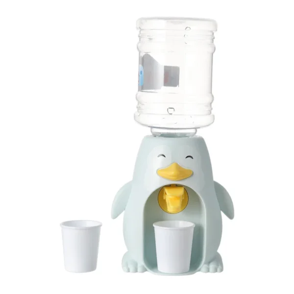 9in. Mini Penguin Water Dispenser(Blue) - Image 2