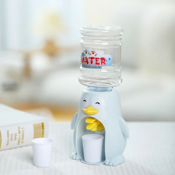 9in. Mini Penguin Water Dispenser(Blue) - Image 3