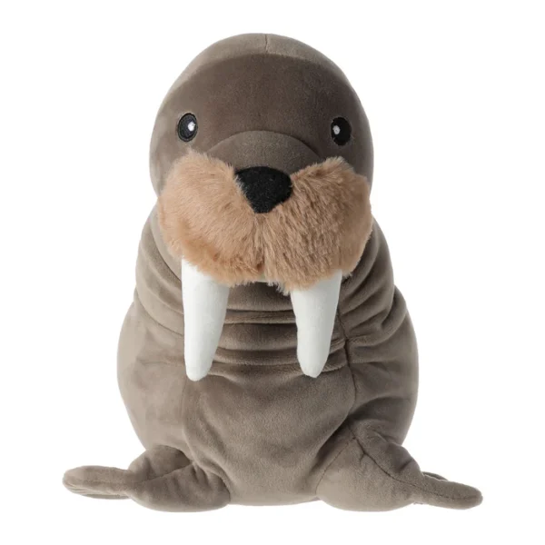 Ocean Series 3.0 17in. Taupe Brown Walrus Plush Toy - Image 2