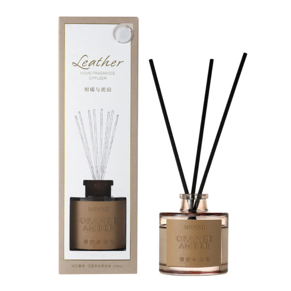 Quartet Series Reed Diffuser (Orange Amber, 100 mL).