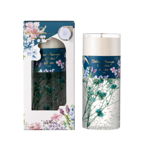 Sparkling Stars Scented Candle (Blood Orange & Cedar).