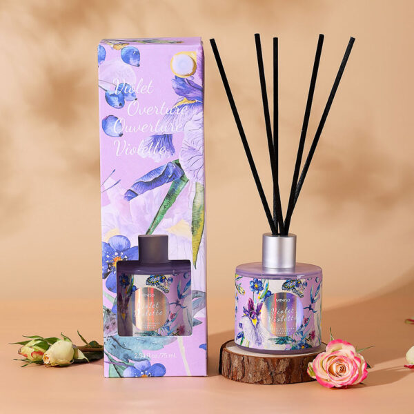 Botanical Garden Series Reed Diffuser (Violet Overture). - Image 3
