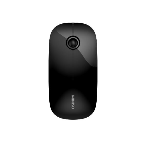 Ultra-slim Wireless Mouse (Black). - Image 4