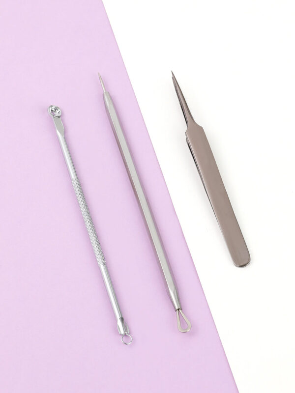 Professional Acne Remover Tool Kit (3 pcs). - Image 3