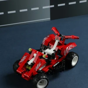 Race Car Building Kit(Red, 250 pcs)