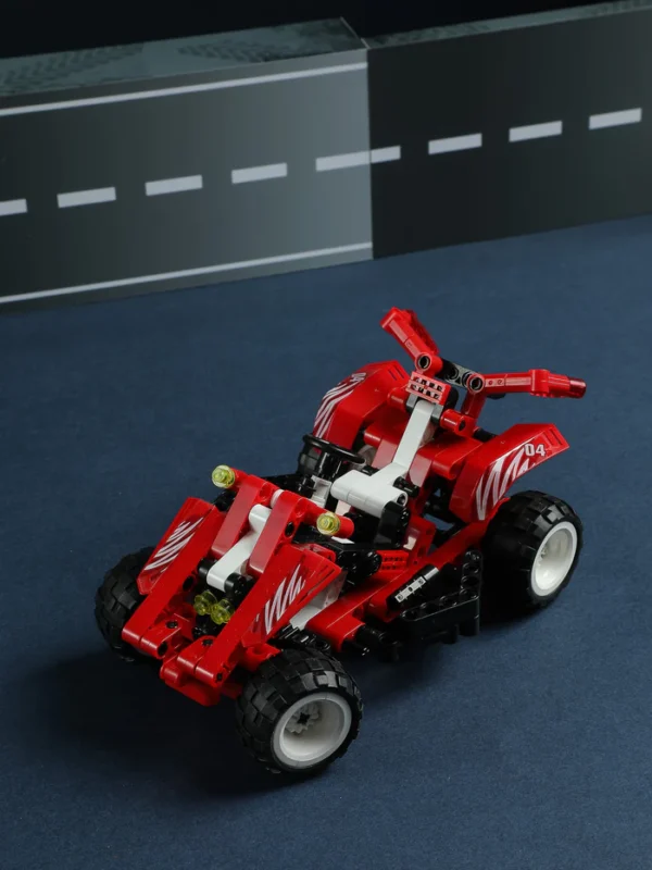 Race Car Building Kit(Red, 250 pcs)