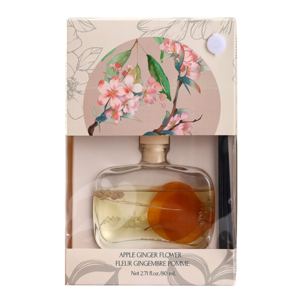 Flower in Water Series Reed Diffuser (Apple Ginger Flower).