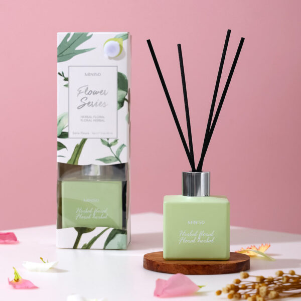 Flower Language of Four Seasons Series Reed Diffuser (Herbal Floral). - Image 3