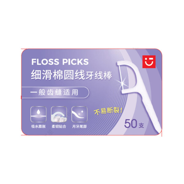 Thin Smooth Deep Cleaning Dental Flossers (50 pcs×3 Packs).