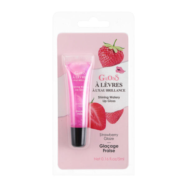 Shining Watery Lip Gloss (Strawberry Glaze). - Image 2