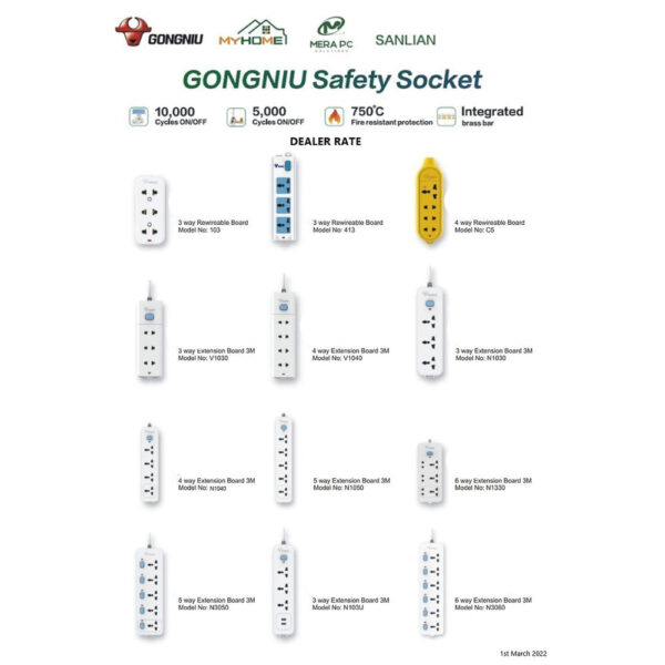 Miniso GongNiu Safety Extension (N1030). - Image 3