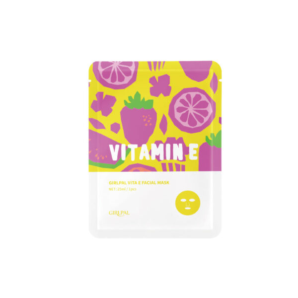 Pack of 2 | Girlpal Vita E Facial Mask.