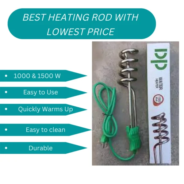 Electric Rod for Hot water for bath Instant Electric water heater rod - Image 2