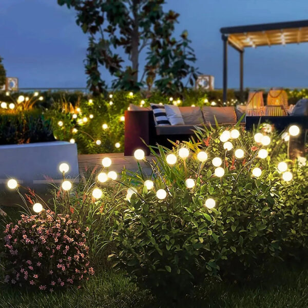 Pack of 2 | Solar 6-head firefly lamp (Random Colors). - Image 7
