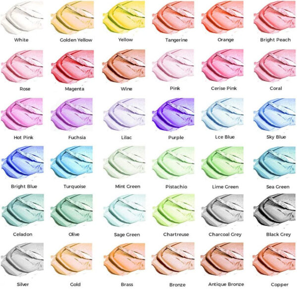 Mont Marte Metallic Acrylic Paint 36 ml Set Of 24. - Image 4