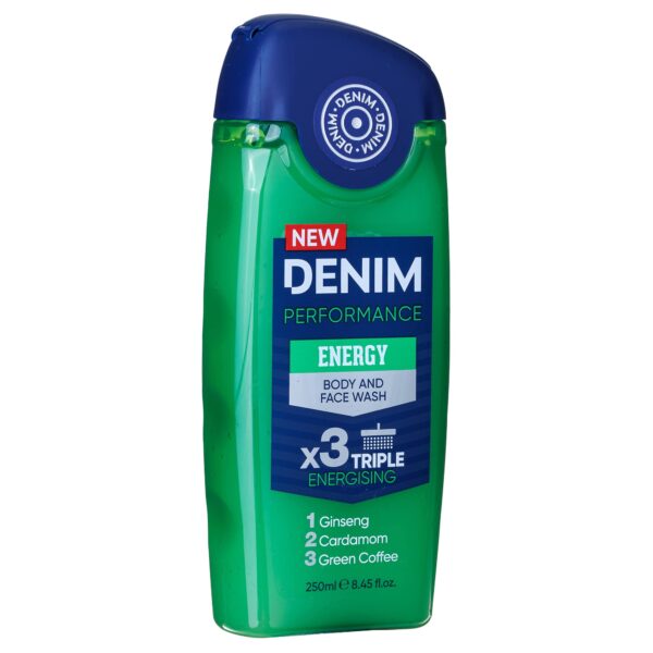 Denim Body And Face Wash Energy For Men 250 ML.