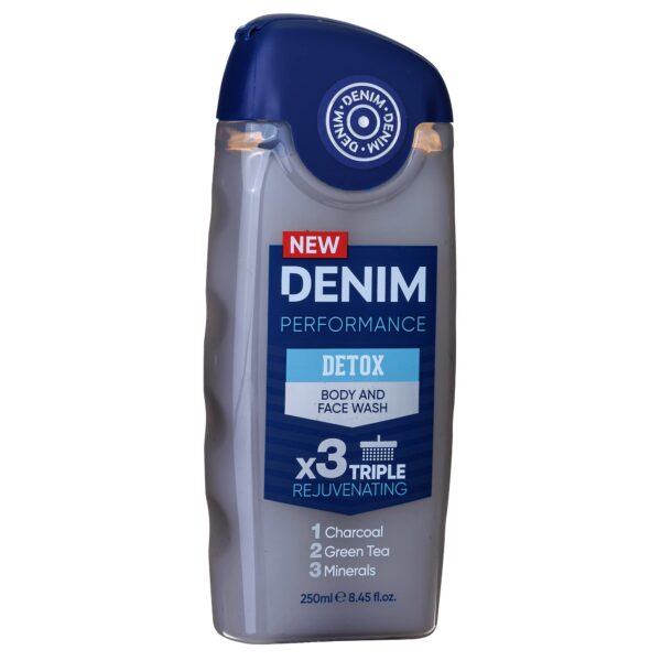 Denim Body And Face Wash Detox For Men 250 ML.