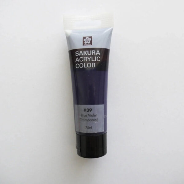 Sakura Acrylic Paint Tubes 75 ml Available In 58 Colors. - Image 24