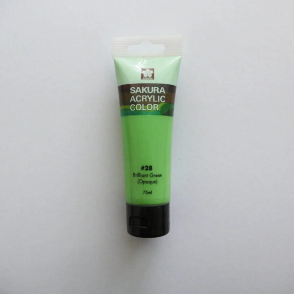 Sakura Acrylic Paint Tubes 75 ml Available In 58 Colors. - Image 23