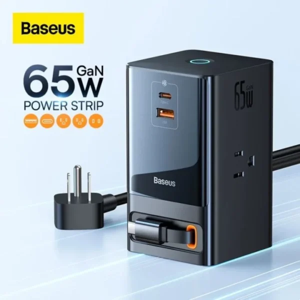 Baseus PowerCombo Digital Power Strip - Image 6