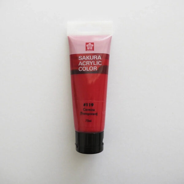 Sakura Acrylic Paint Tubes 75 ml Available In 58 Colors. - Image 21