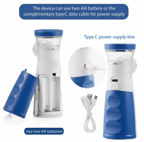 Portable Handheld Microgrid Nebulizer, Household Nebulizer For Adults, USB Medical Silent Mesh Nebulizer - Image 3
