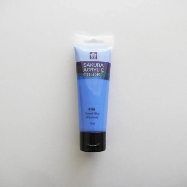 Sakura Acrylic Paint Tubes 75 ml Available In 58 Colors. - Image 20