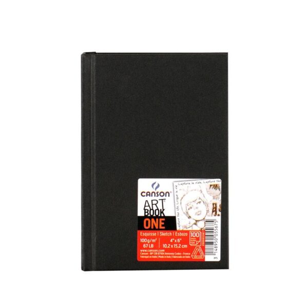 Canson Art Book One Sketchbook Size: 4" x 6". - Image 2