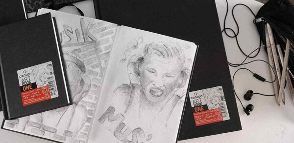 Canson Art Book One Sketchbook Size: 4" x 6". - Image 3