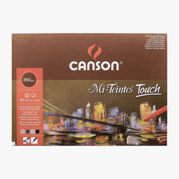 Canson Mi-Teintes Touch Pastel Drawing Pad A3 355gsm. - Image 7