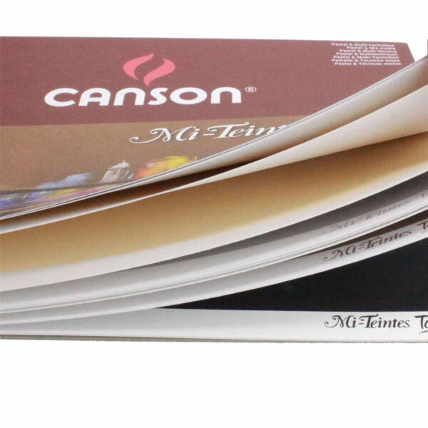 Canson Mi-Teintes Touch Pastel Drawing Pad A3 355gsm. - Image 2