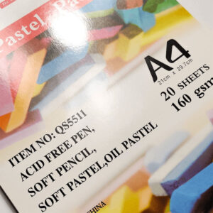 Chivalry Artist Pastel Pad For Sketch And Drawing 20 Sheets 160gsm Size A4