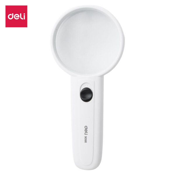 Deli Magnifying Glass 60 mm with LED Light E9098. - Image 2